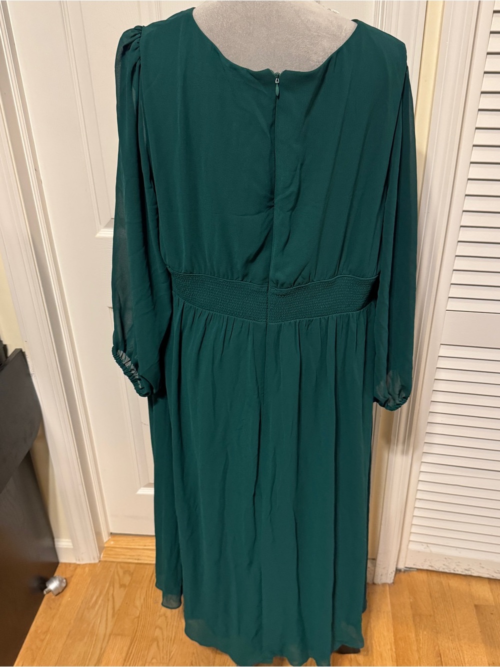 Ever pretty Green Maxi Dress size 22 / 3X - Picture 4 of 5